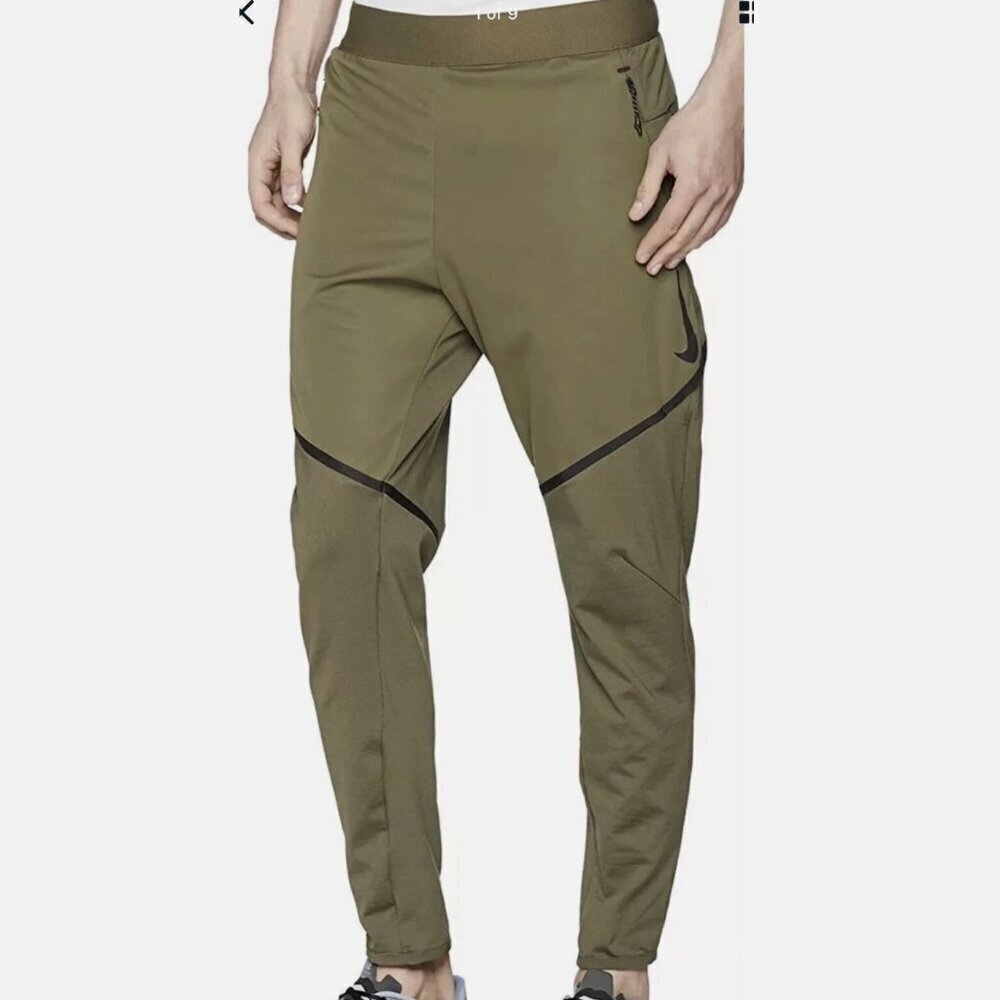 Nike Training Pants Green Cargo Medium - Picture 3 of 12